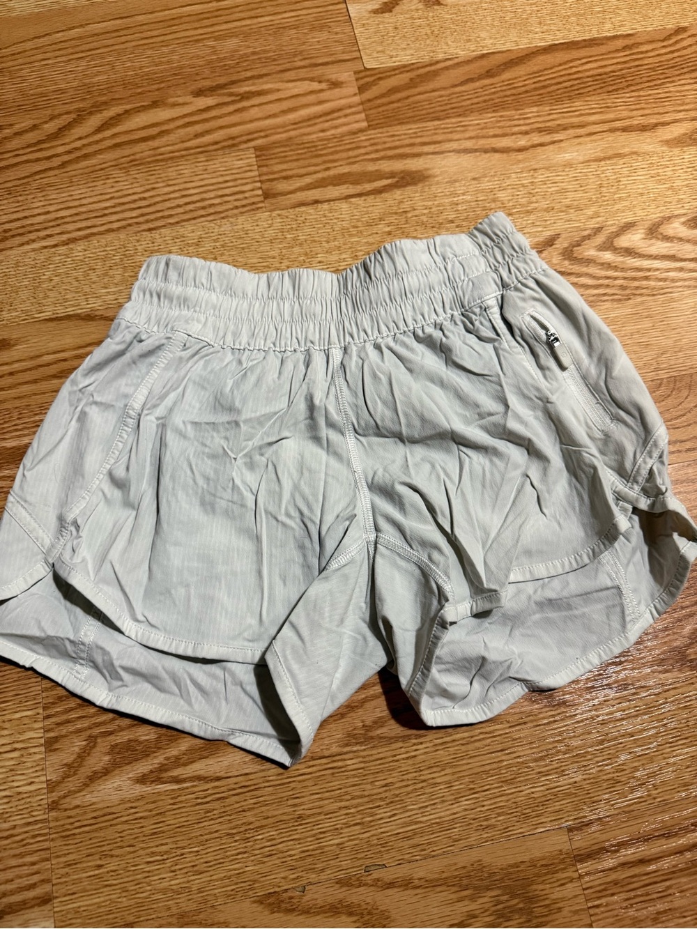 lululemon athletica Light Gray Women's Workout Shorts